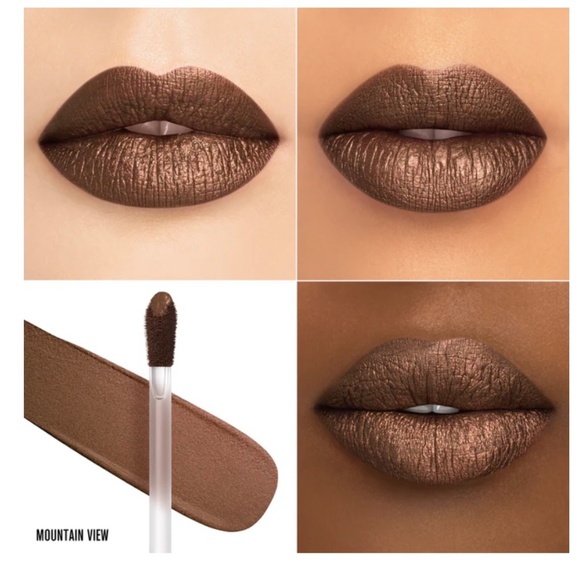 Mountain View Velour Liquid Lipstick New in Box Jeffree Star Bronze Pink Pearl - Picture 2 of 2